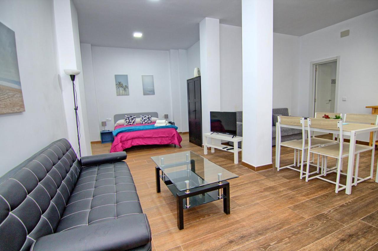 Mercado Huelin Apartments Malaga Bagian luar foto
